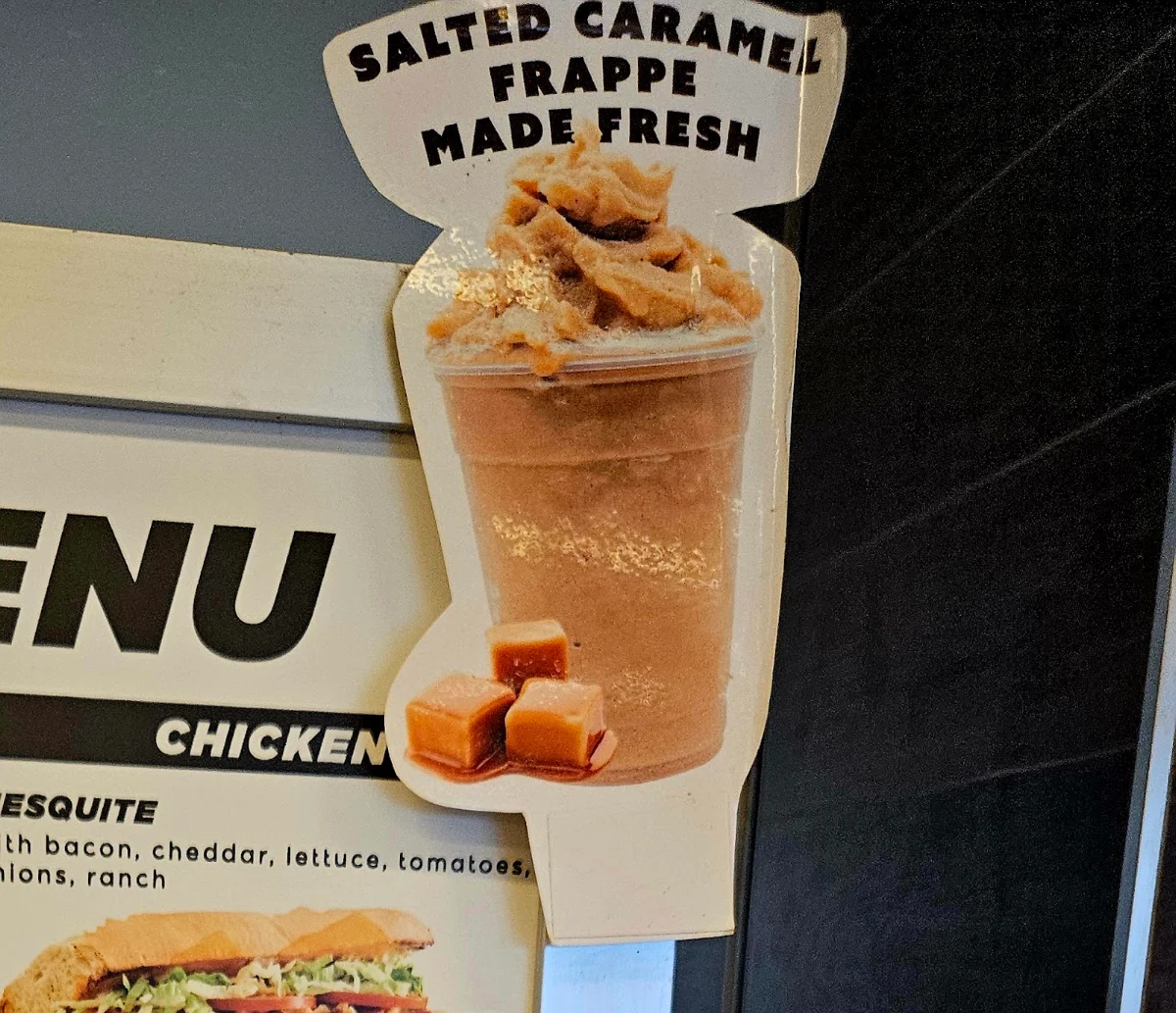 Salted Caramel Frappe