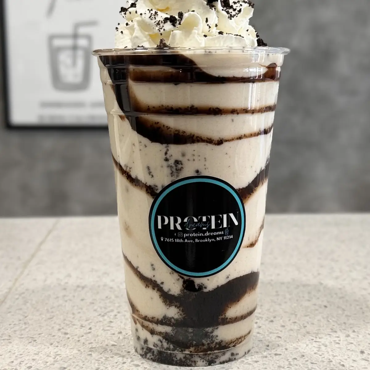 Oreo Cookie Protein Shake