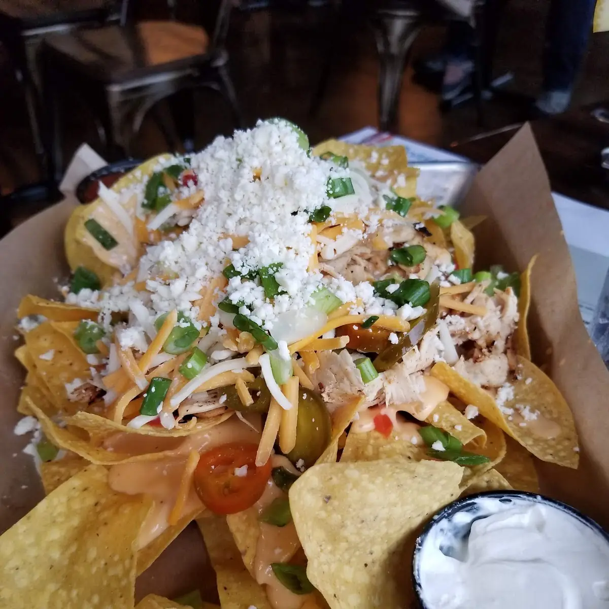Korean BBQ Pulled Pork Nachos