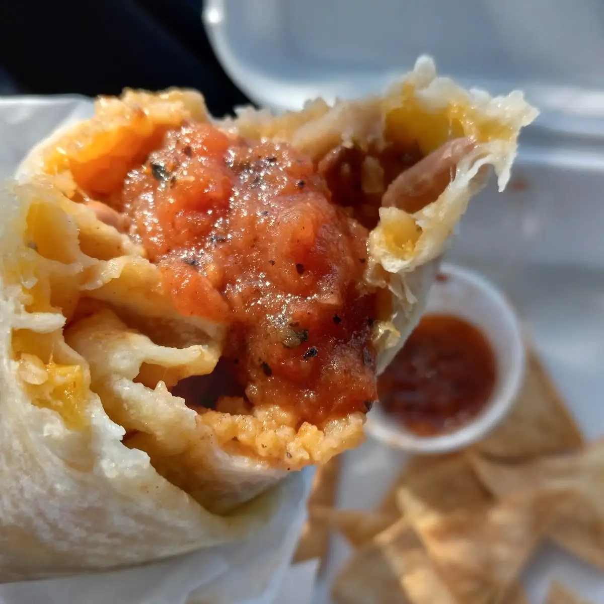 Chicken Burrito