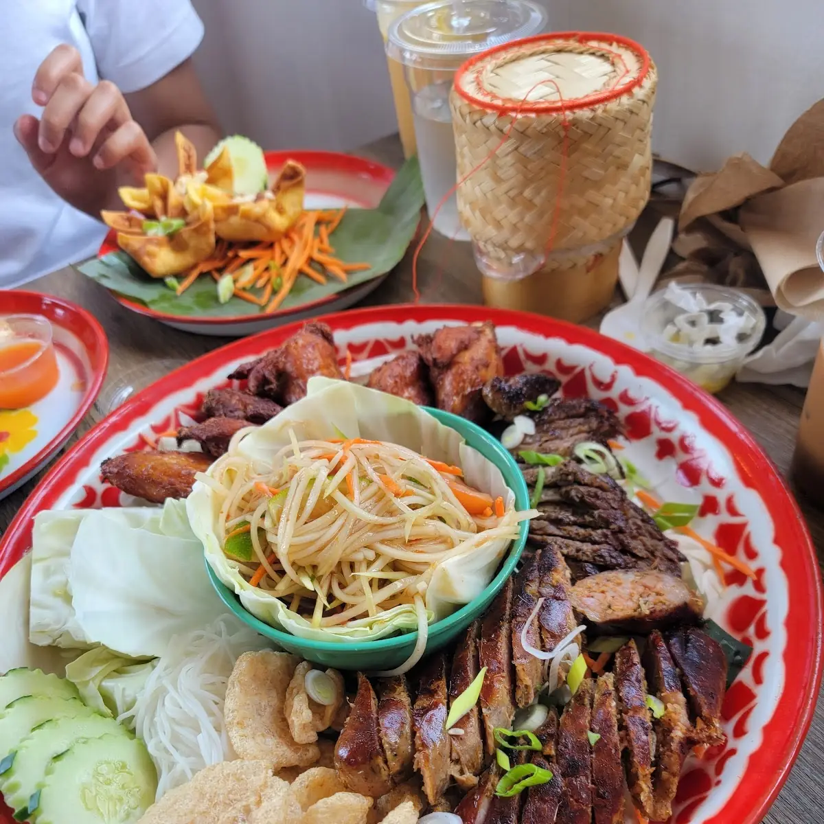 Lao BBQ Platter