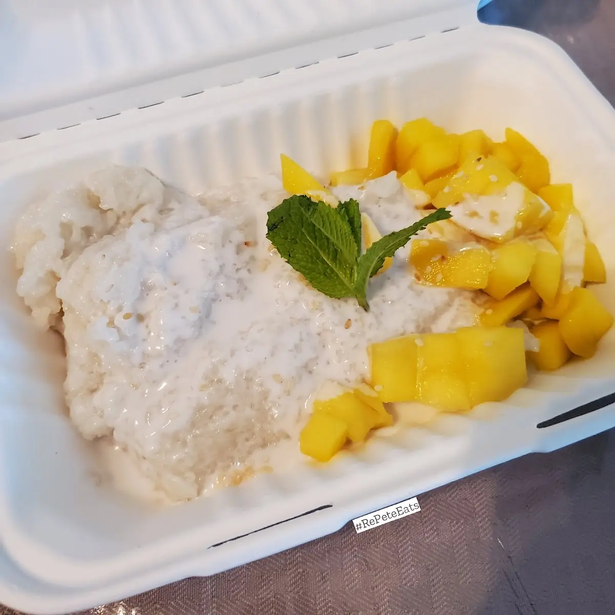 Sweet Mango Sticky Rice