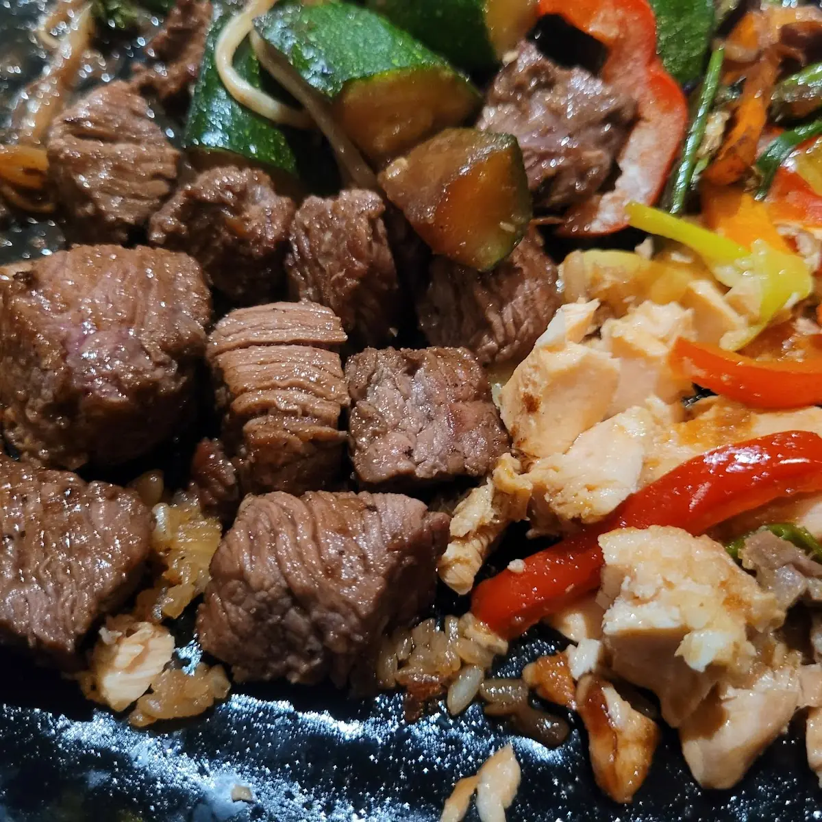 Filet Mignon & Teriyaki Chicken