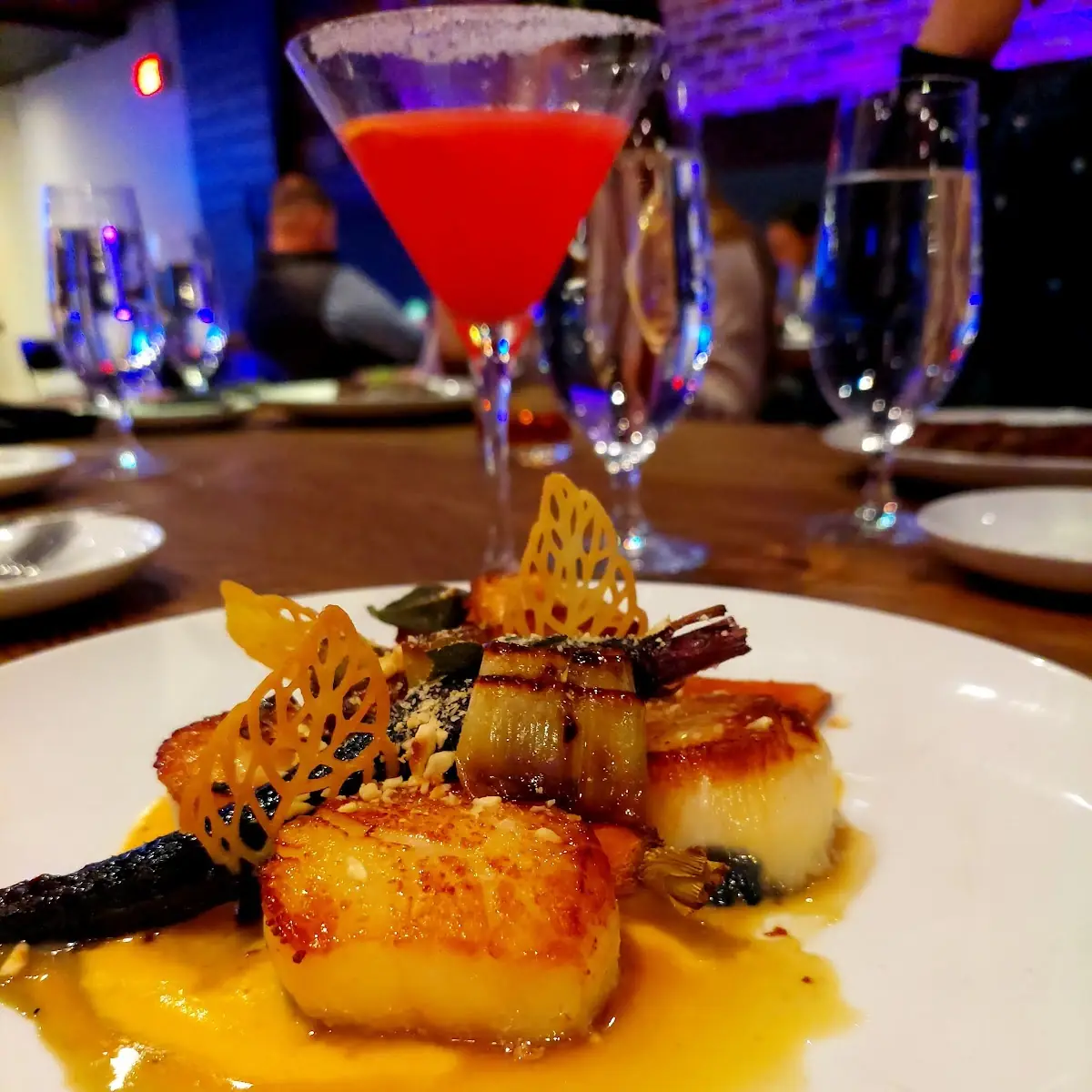 Pan Seared Scallops