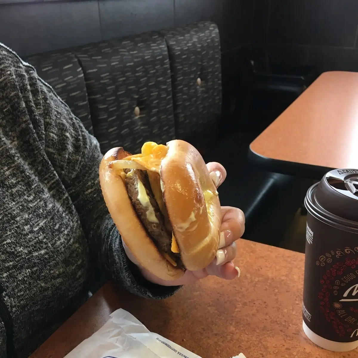 Steak Egg Cheese Bagel