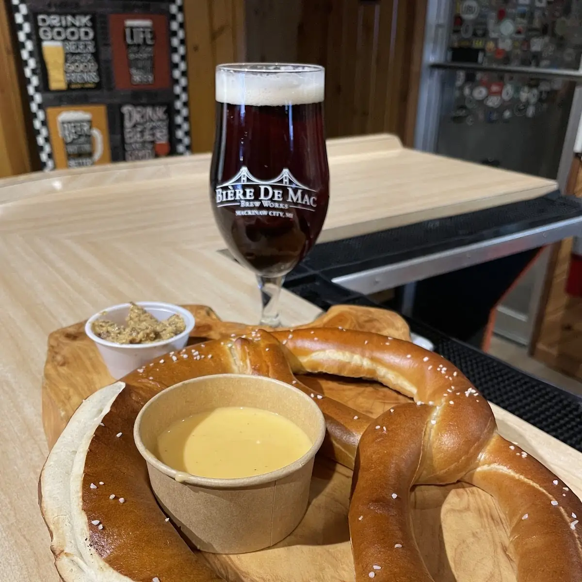 Pretzels & Ale Cheese Dip