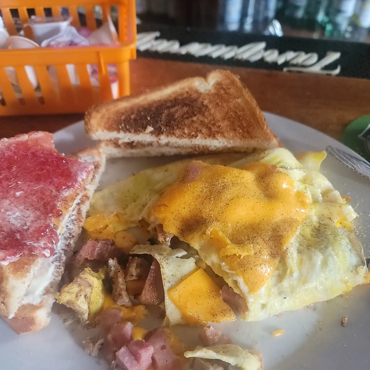 Ham and Cheese Omelet