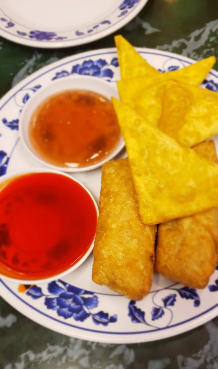 Egg Rolls and Crab Rangoons