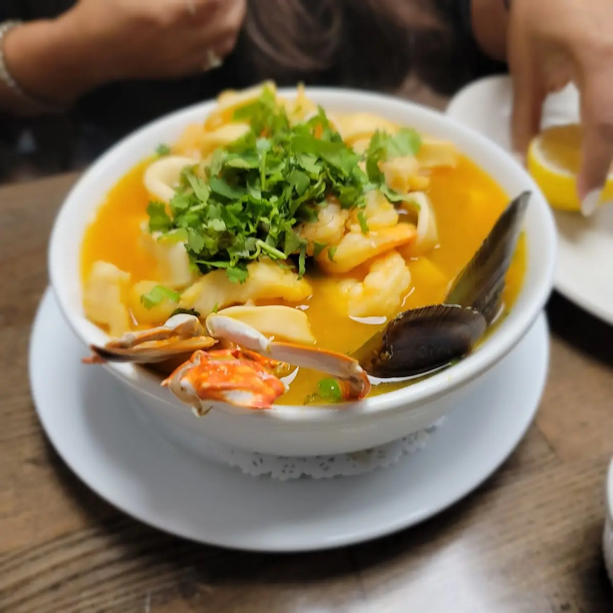 Sopa De Mariscos Seafood Soup