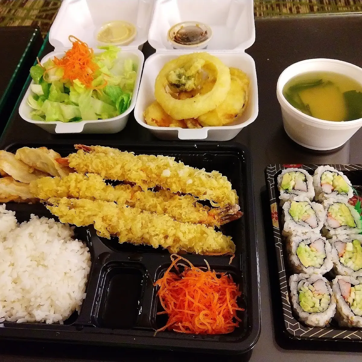 Shrimp Tempura Dinner Bento Box