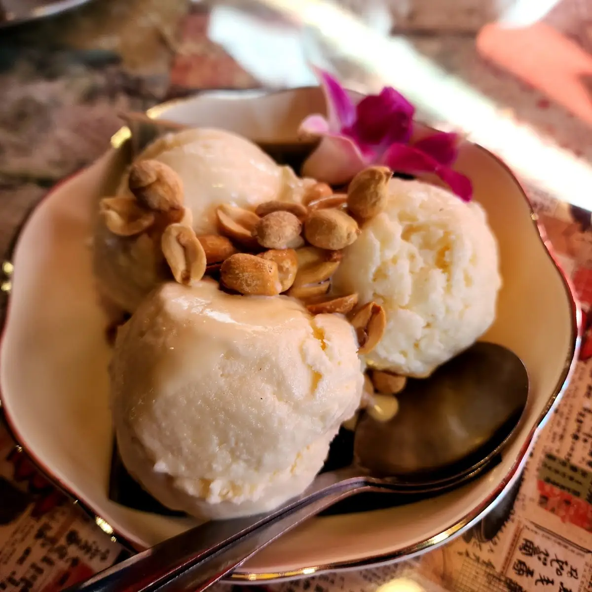 Thai Coconut Ice Cream Sandwich