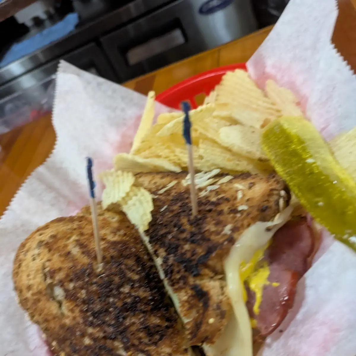 Grilled Cheese Basket