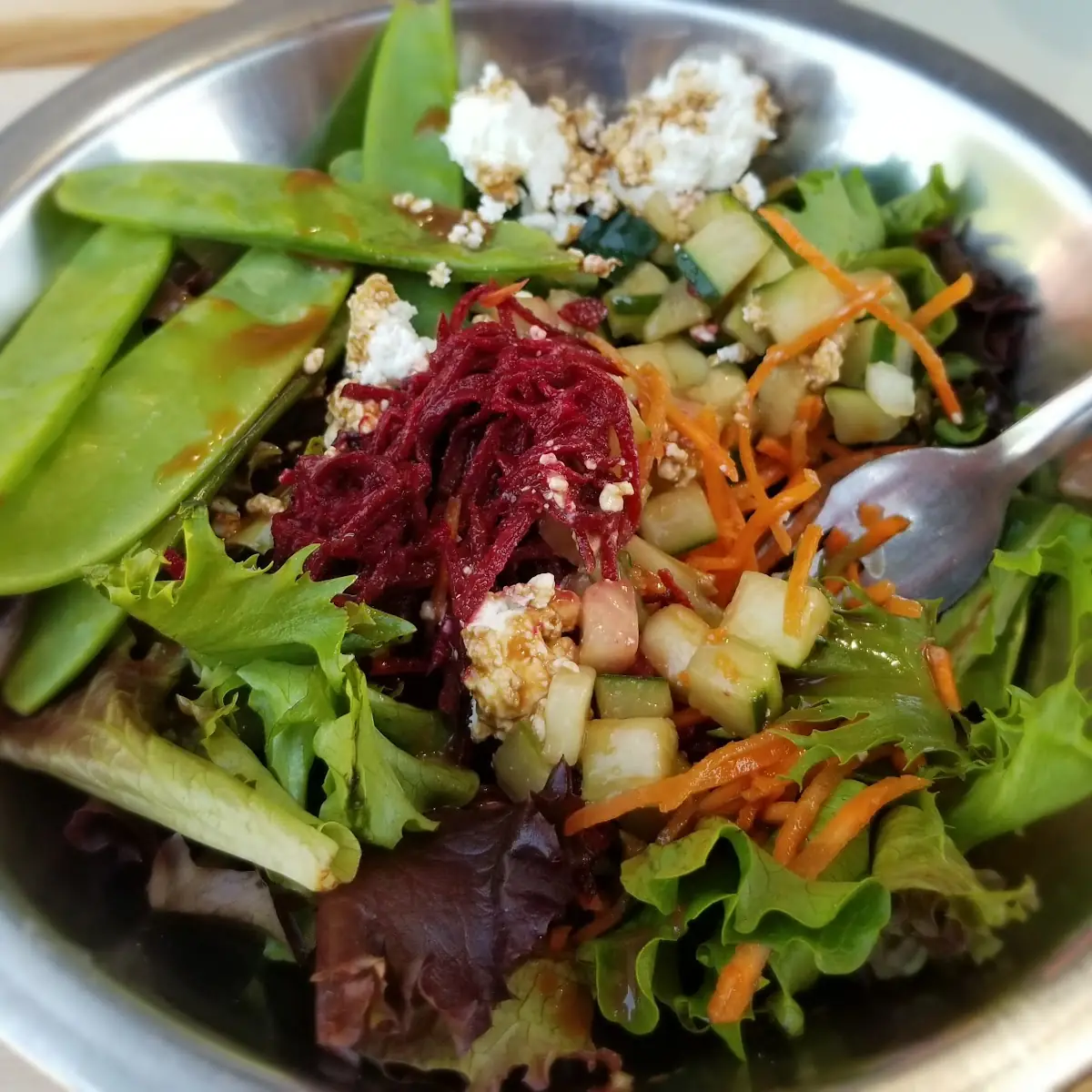 House Salad with Goat Cheese