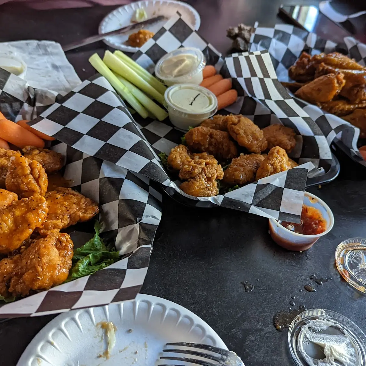 Bone in Wings and Boneless Wings