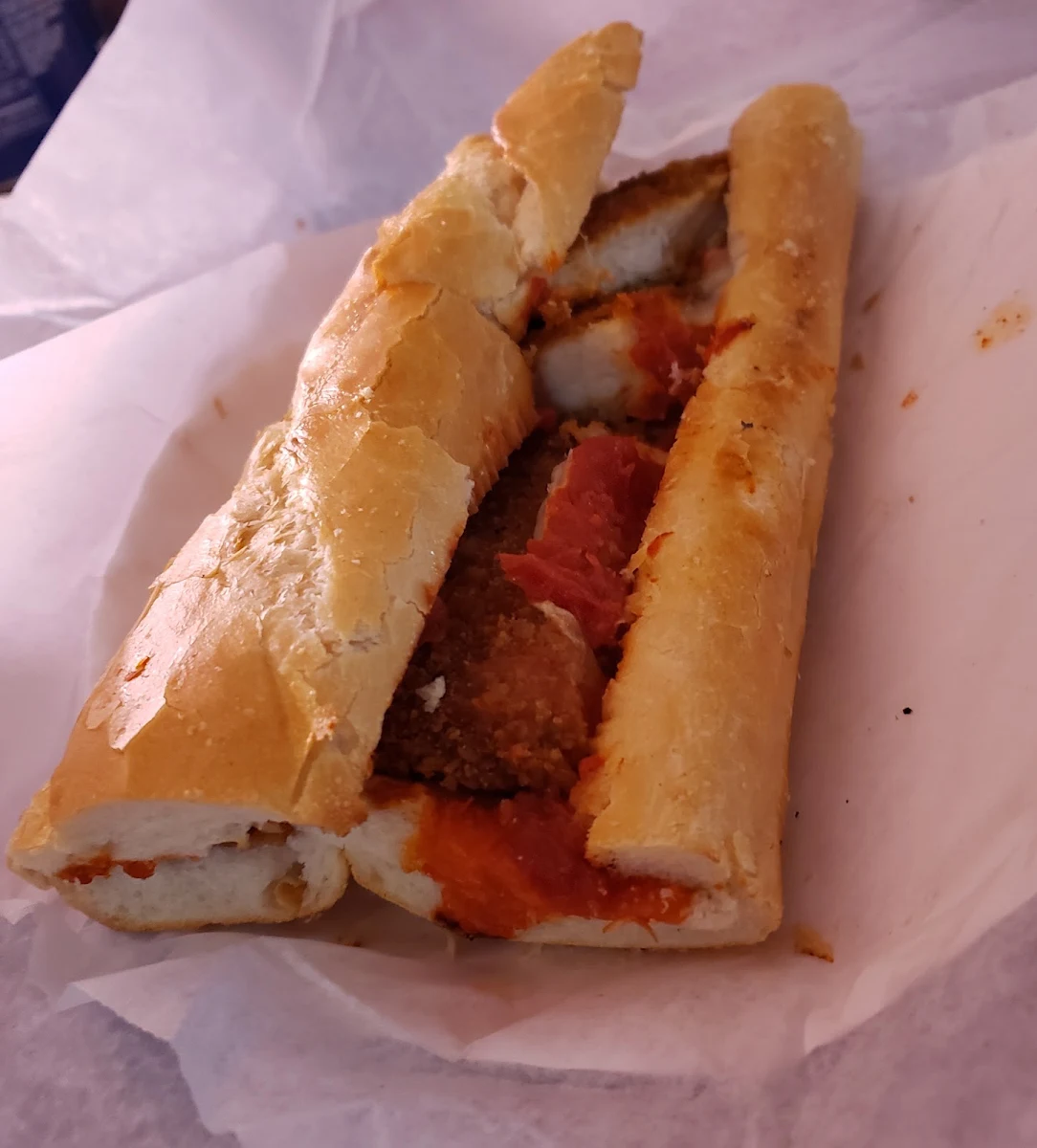 Chicken Parmigiana Sub