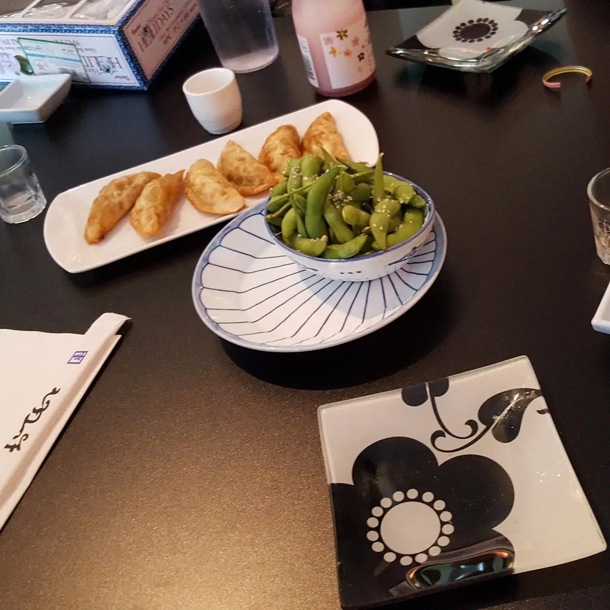 Edamame & Pot Stickers
