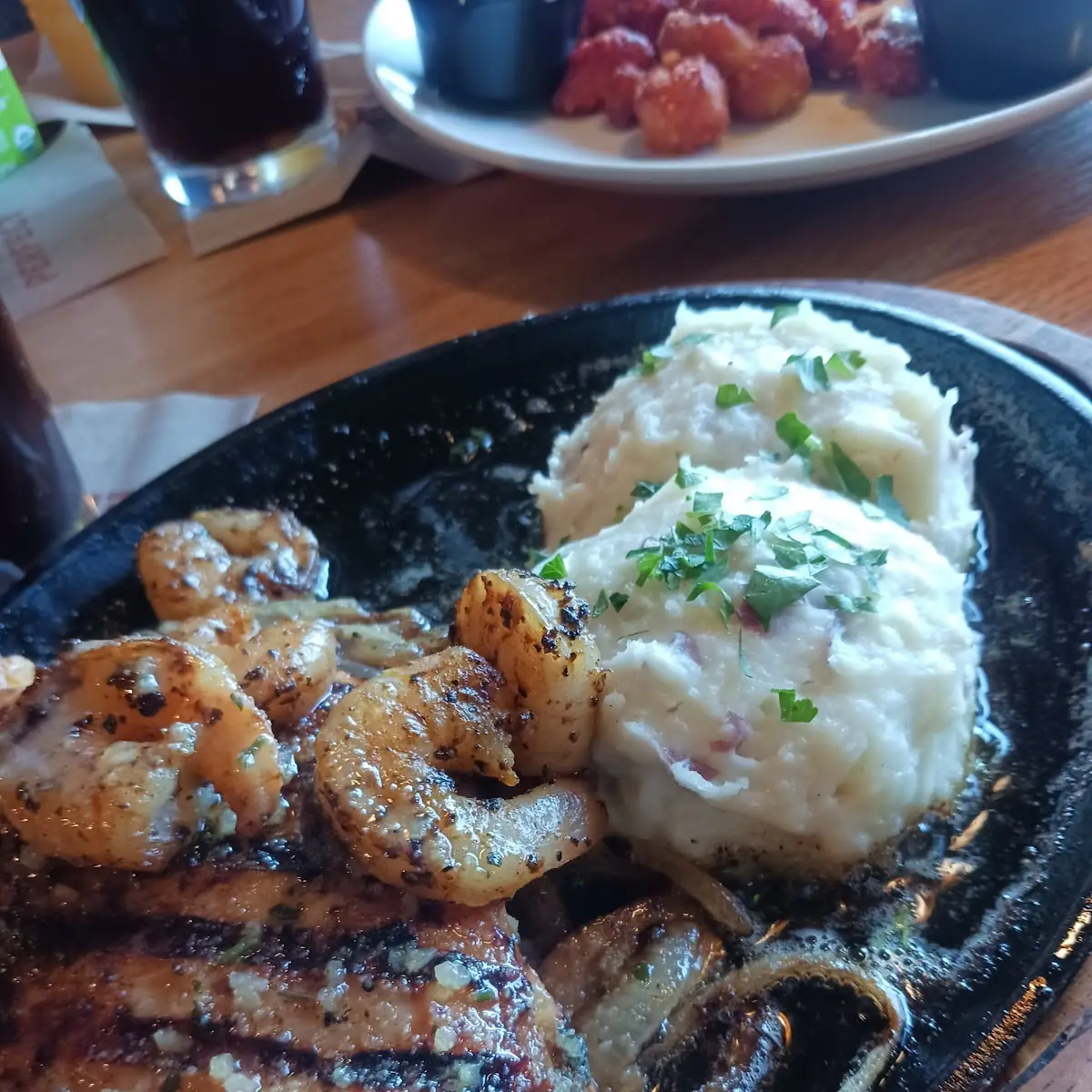 Shrimp 'N Parmesan Sirloin
