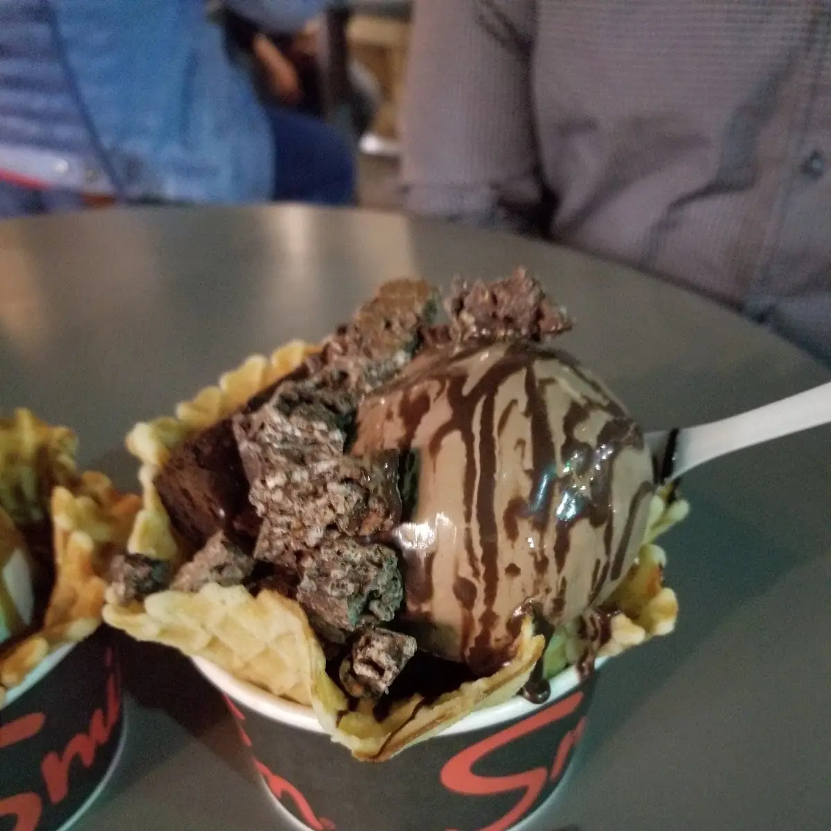Chocolate Fudge Brownie Sundae