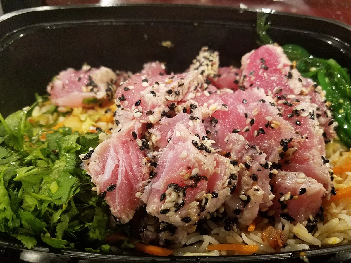 Ahi Tuna Rice Bowl