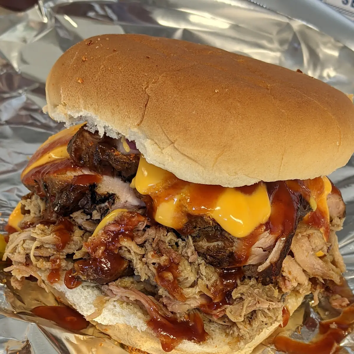 Pulled Pork with Nacho Cheese