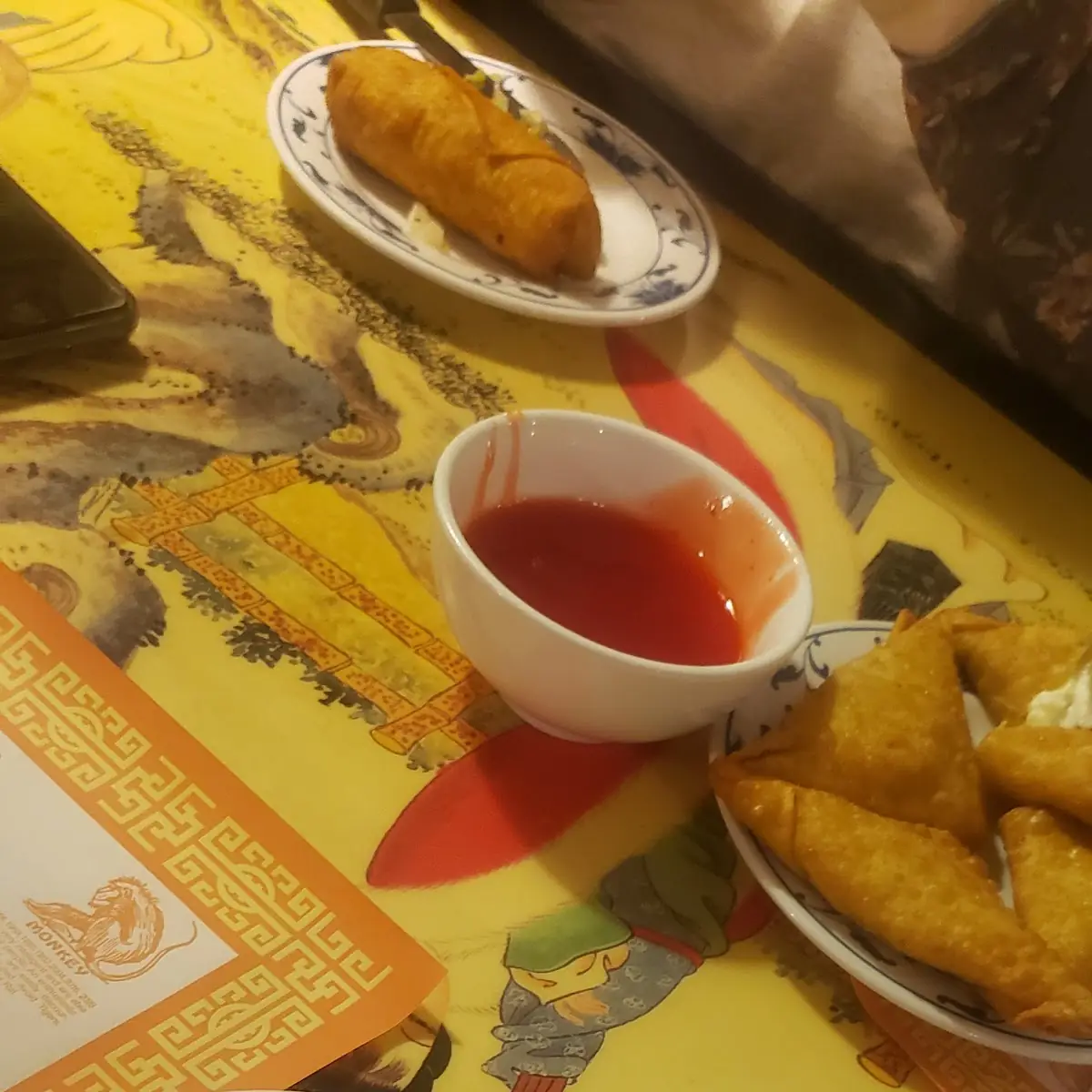 Egg Rolls Crab Rangoons