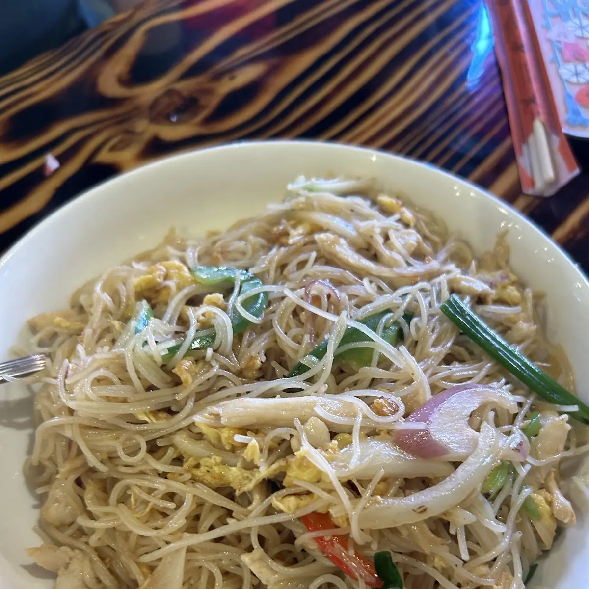 Singapore Style Thin Rice Noodles