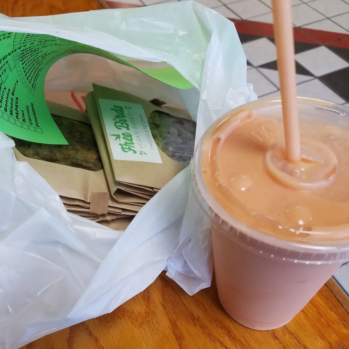 Mango Strawberry Smoothie