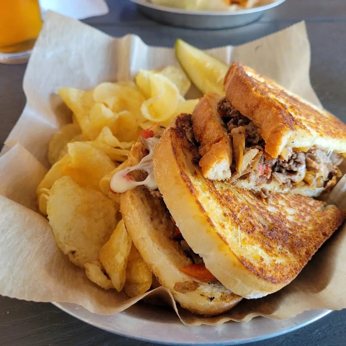 Philly Cheese Steak Sandwich