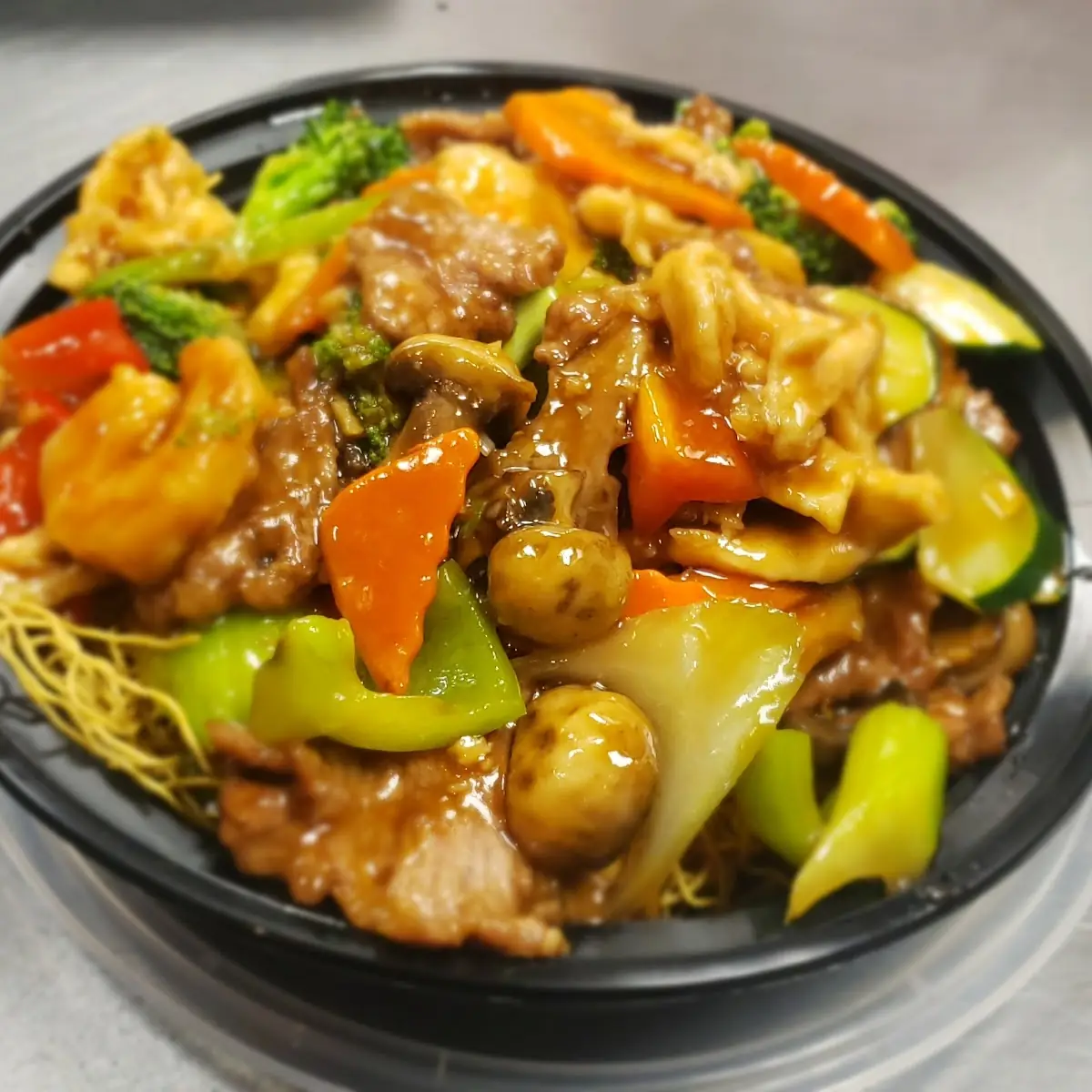 Asian Station Pan Fried Noodle