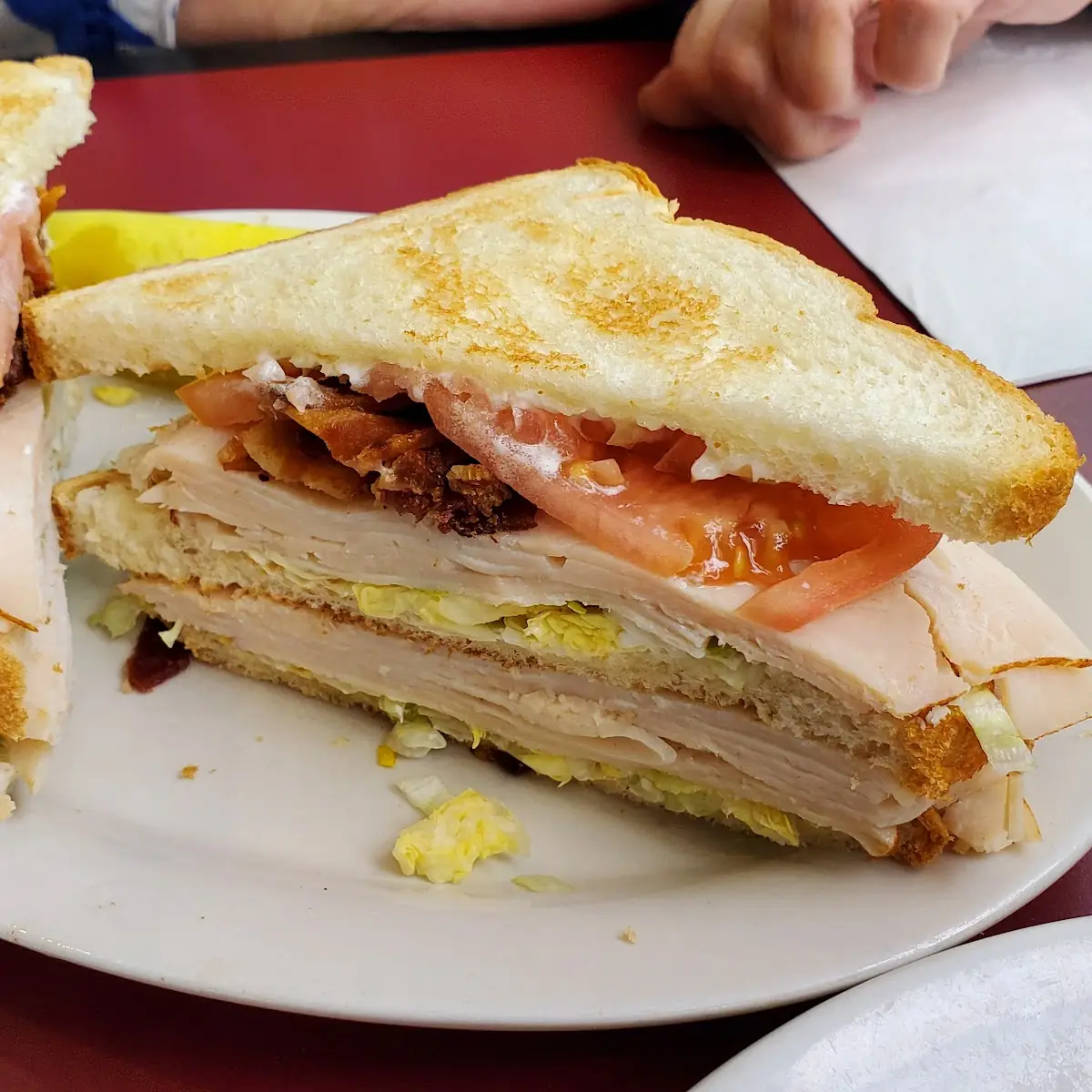 Club Decker on Toast
