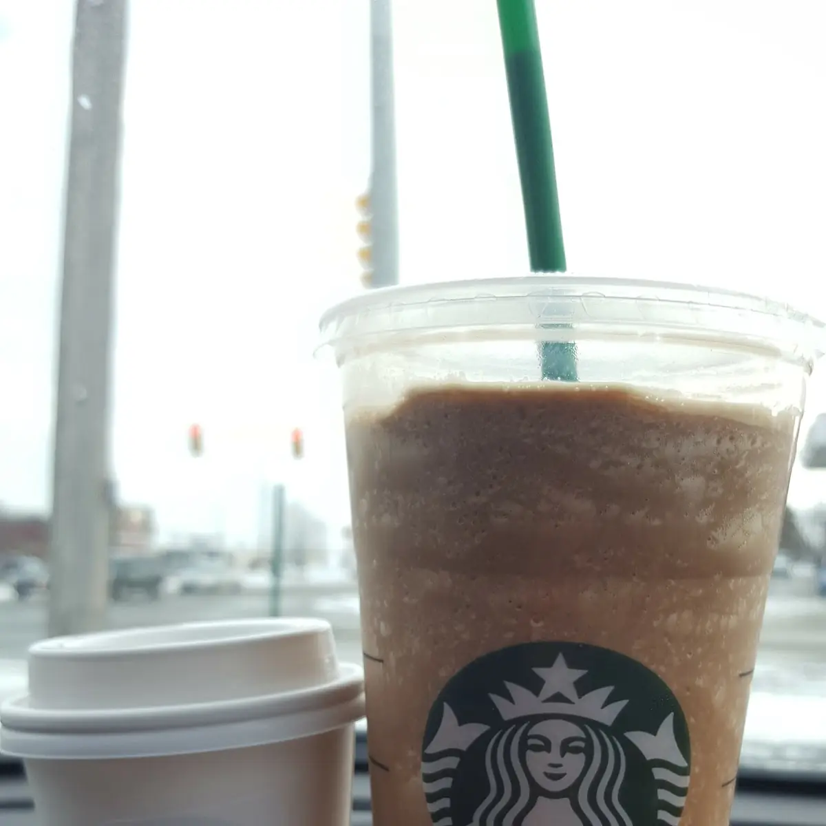 Mocha Frappe and Espresso