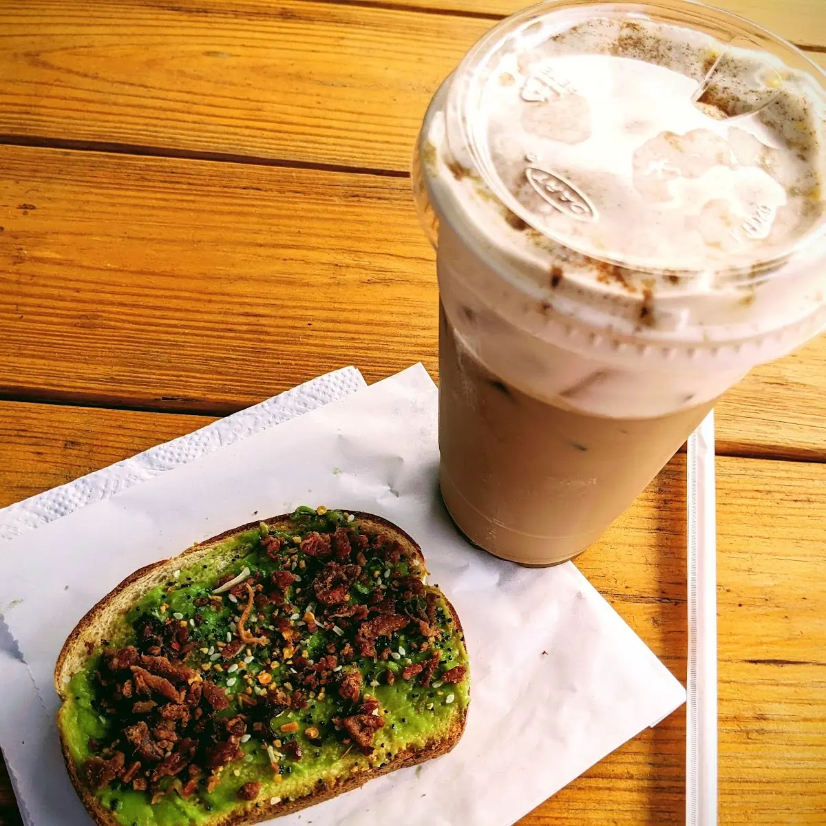 Avocado Toast and Cold Brew