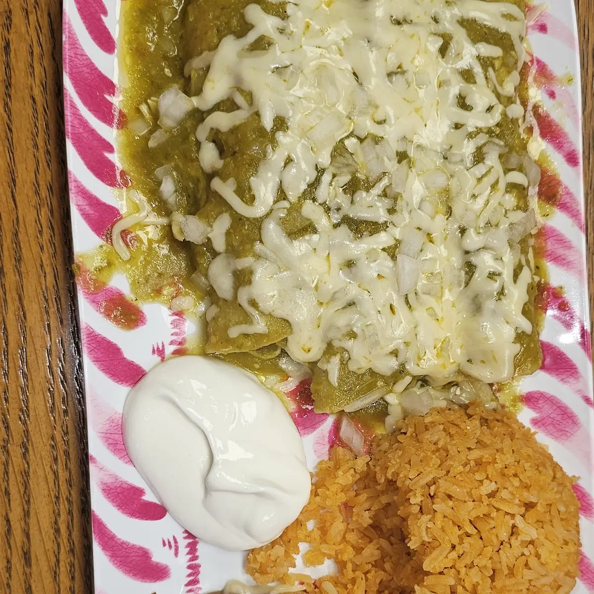 Green Chicken Enchiladas