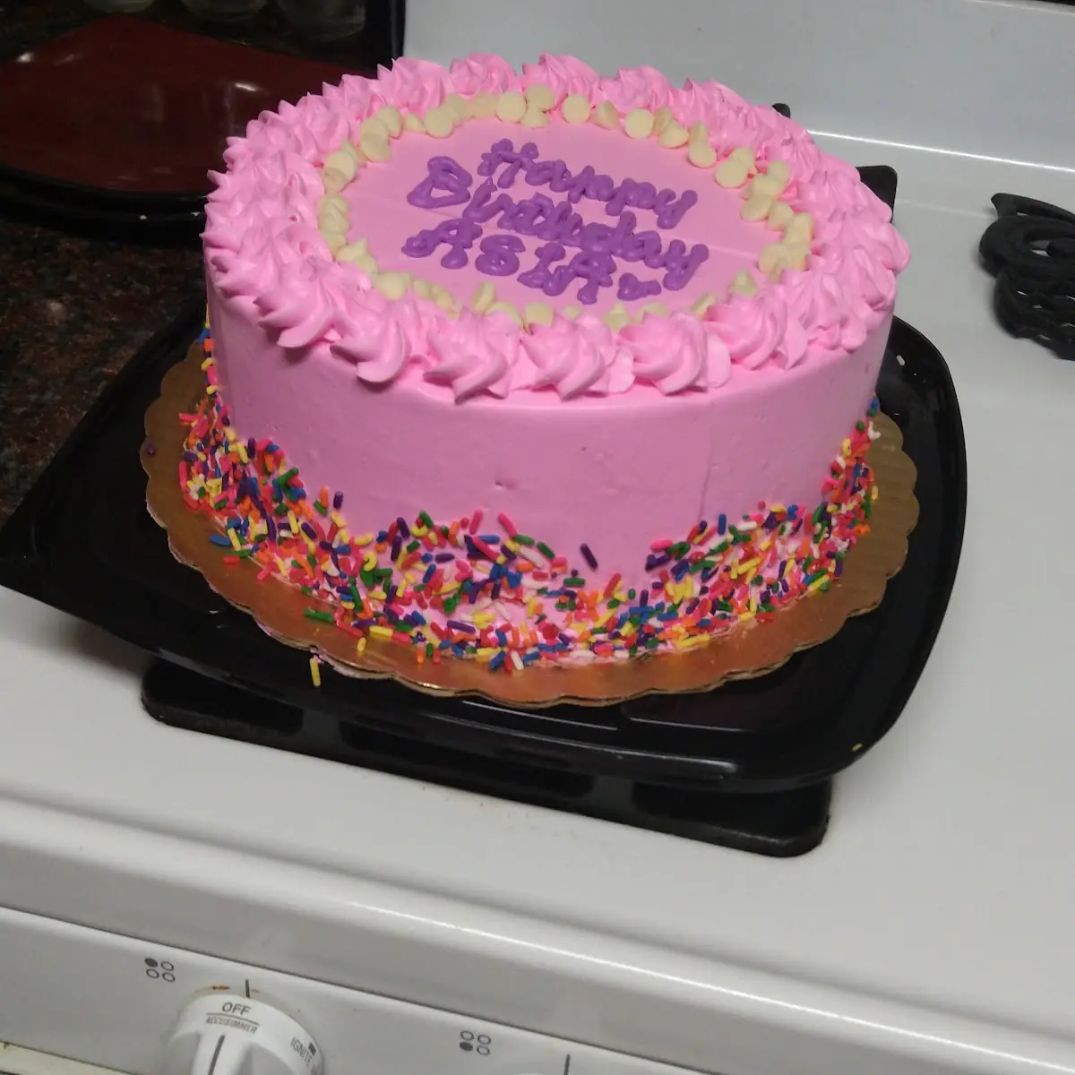 Vanilla Ice Cream Cake