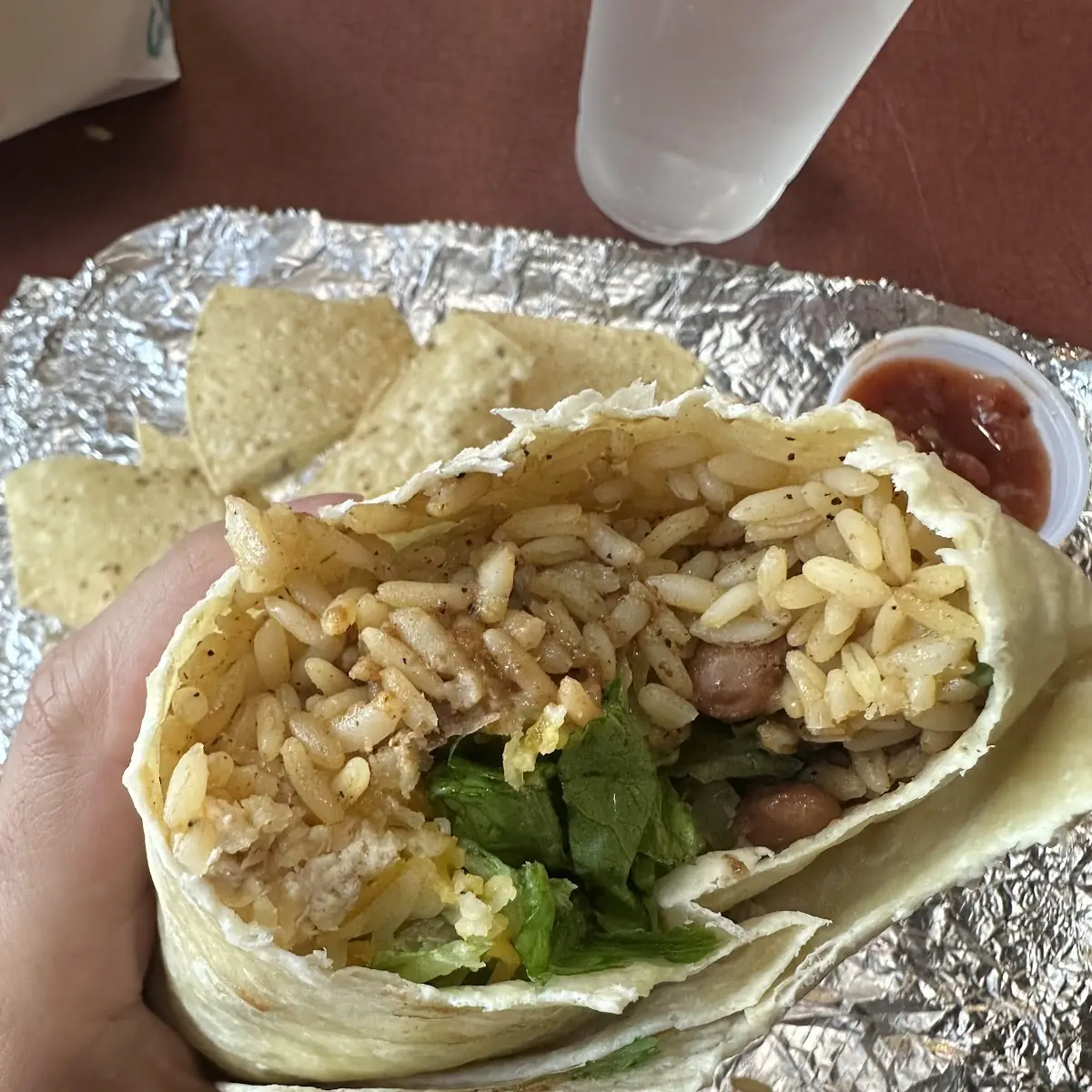 Chicken Burrito
