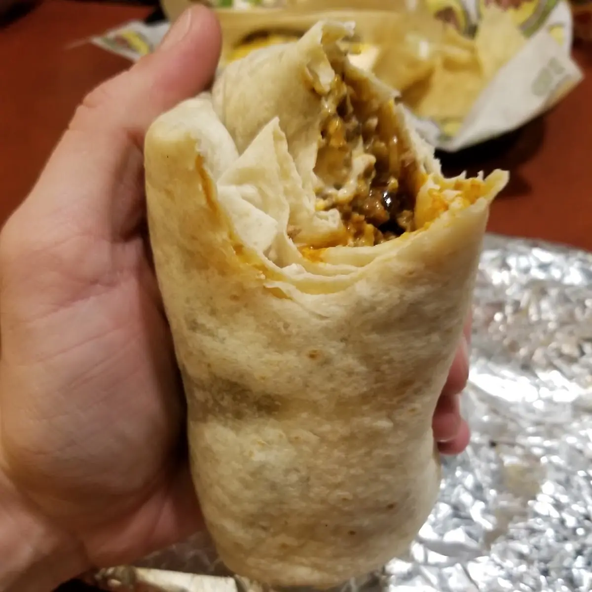 Wrong Doug Beef Burrito