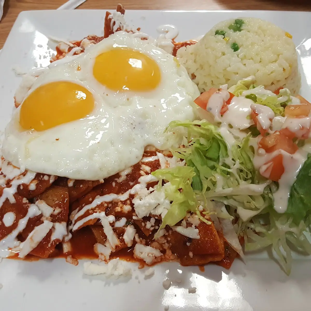 Chilaquiles Divorciados