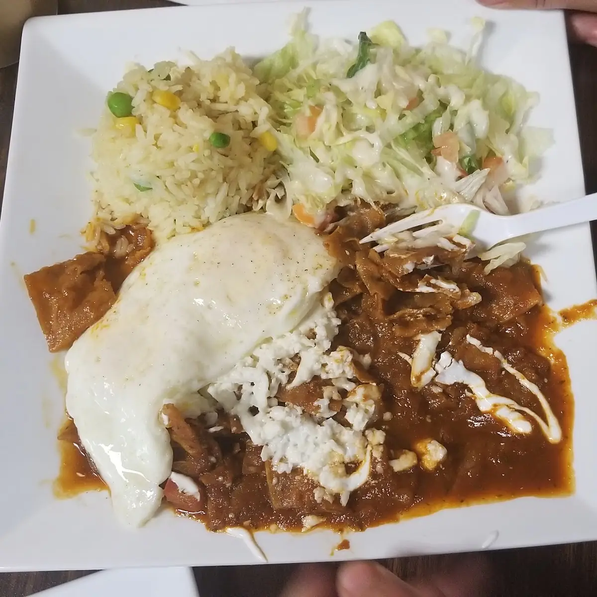 Divorced Chilaquiles