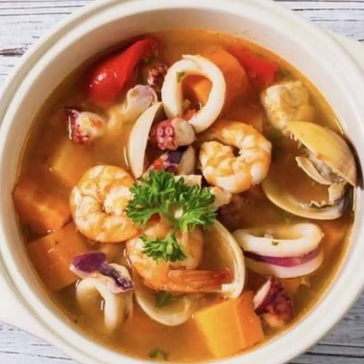 Mares Seafood Soup