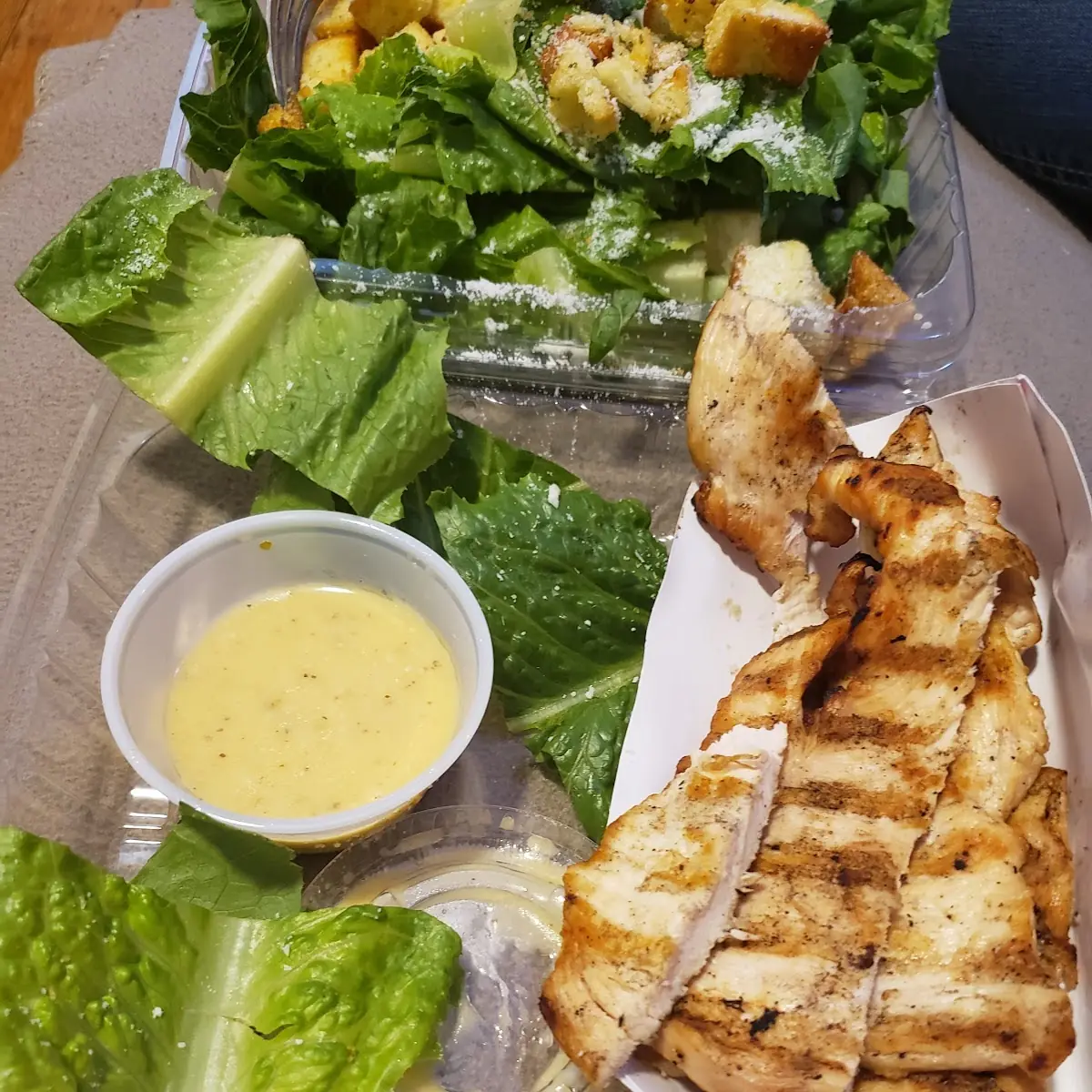 Grilled Chicken Caesar Salad