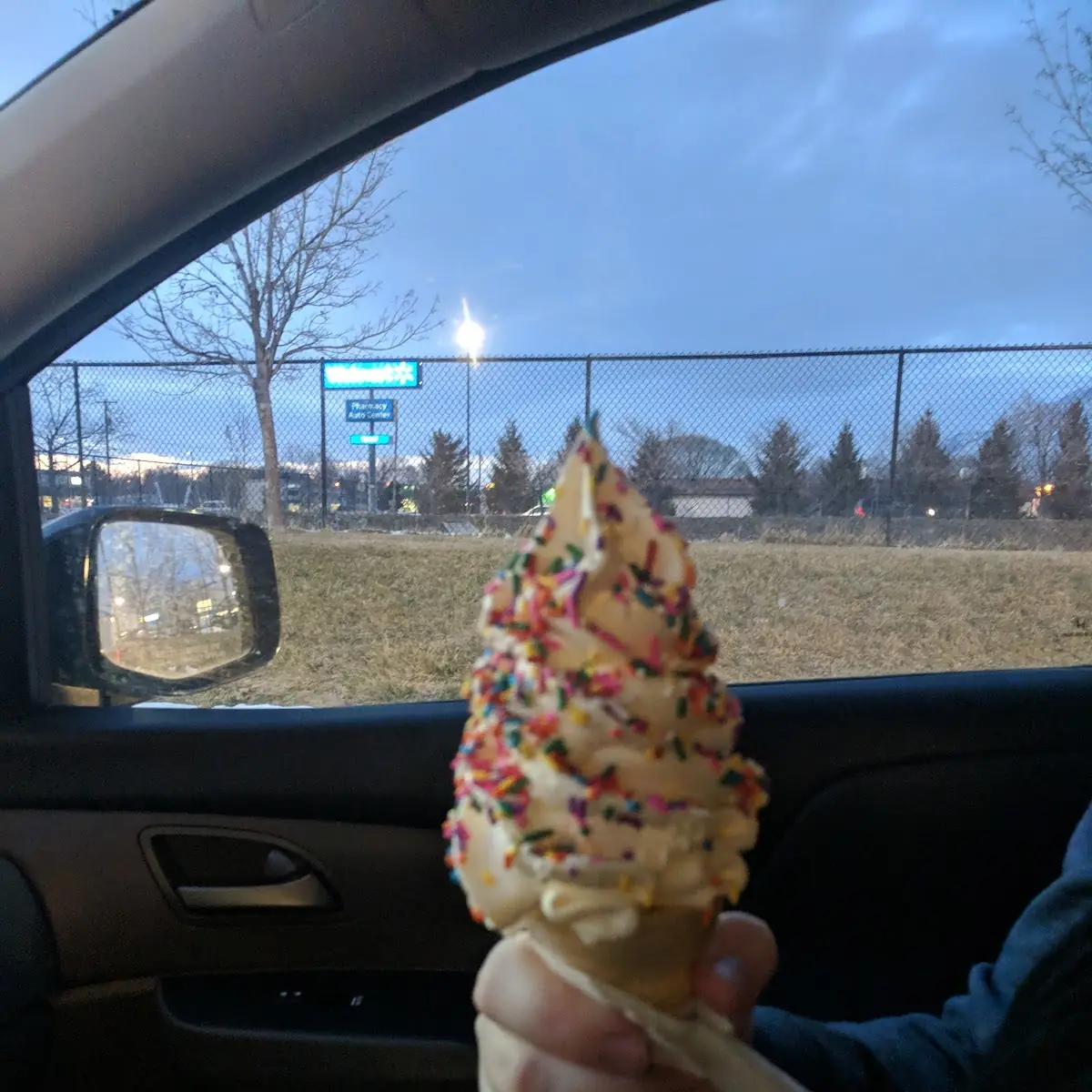 Vanilla Ice Cream Cone