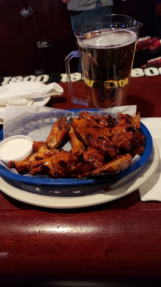Bourbon Chicken Wings