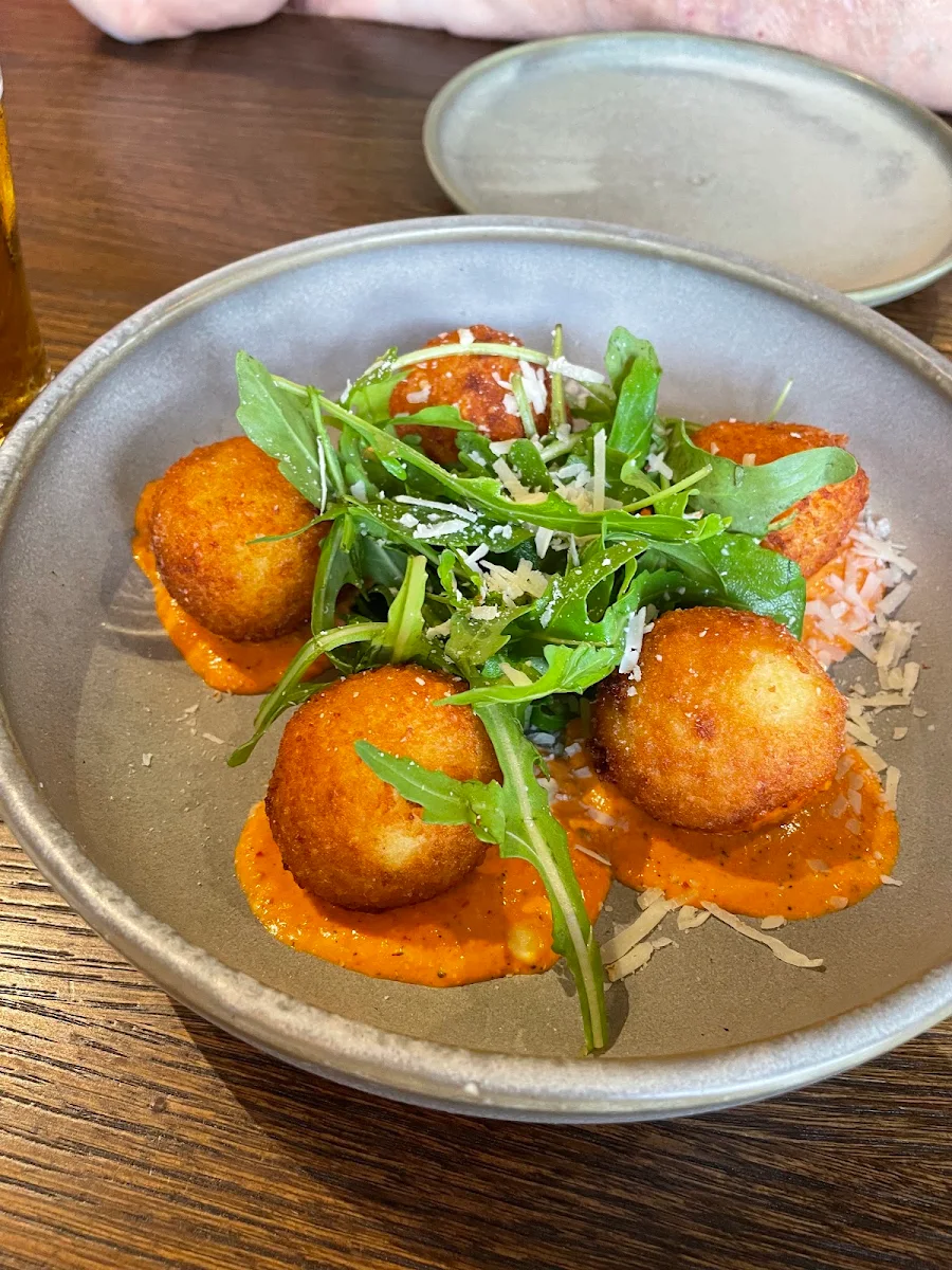 Pumpkin Arancini, Briars Inn