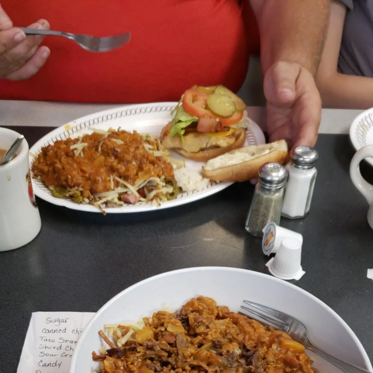 Hash Brown Bowl with Chili