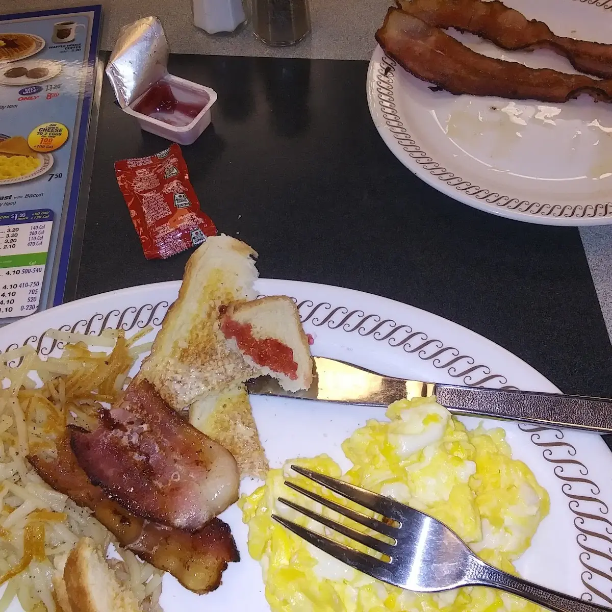 Scrambled Eggs and Hash Browns