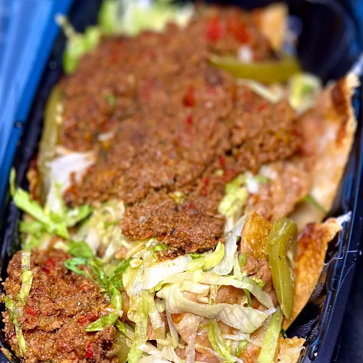Nachos with Ground Beef