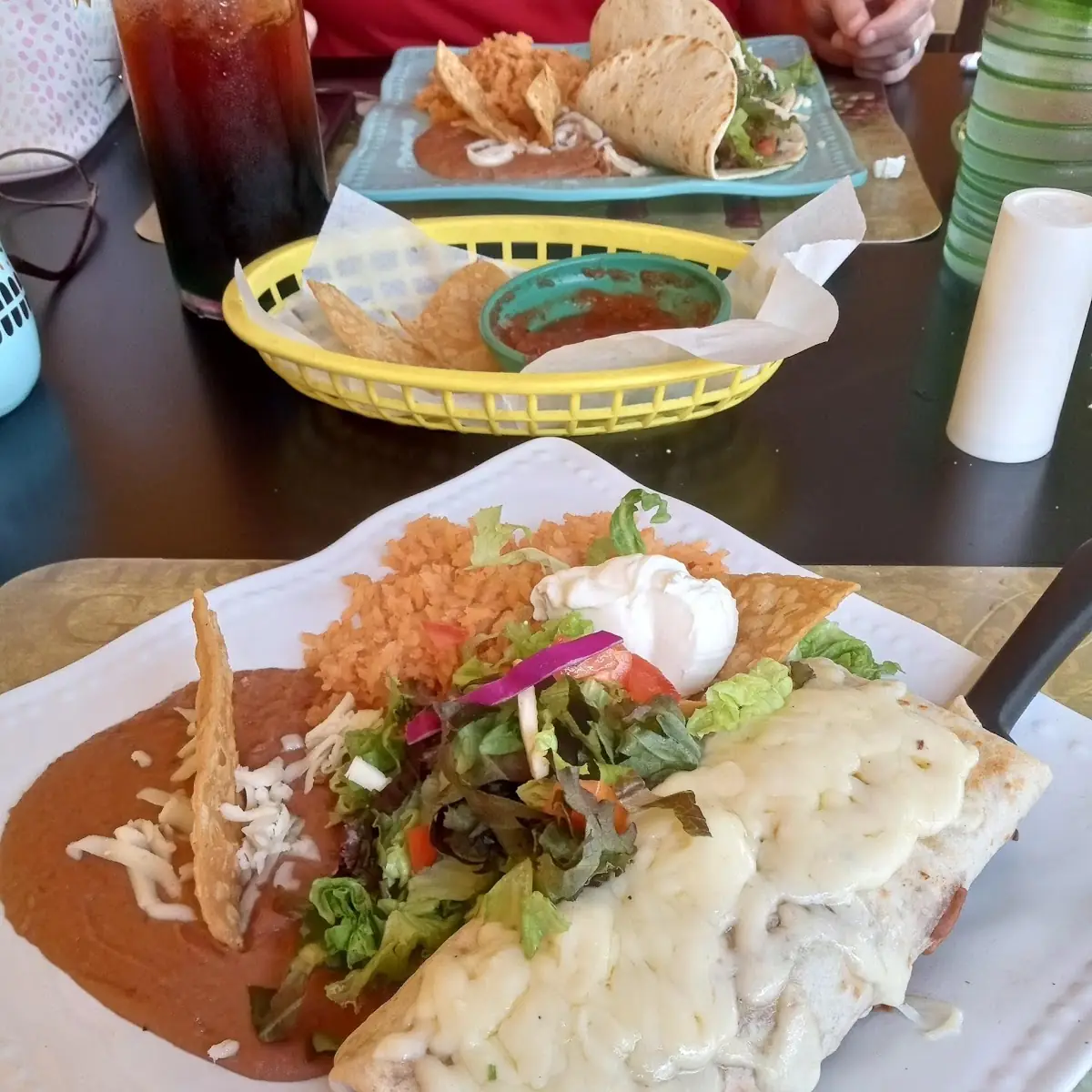 Burrito Suizo Dinner