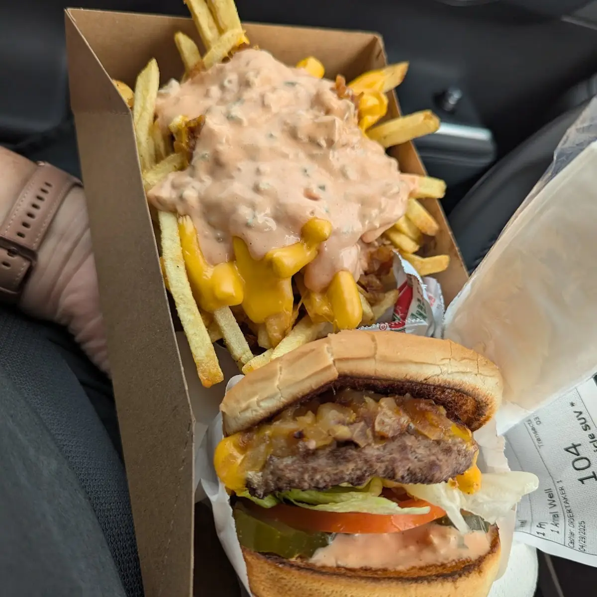 Cheese Burger Animal Style