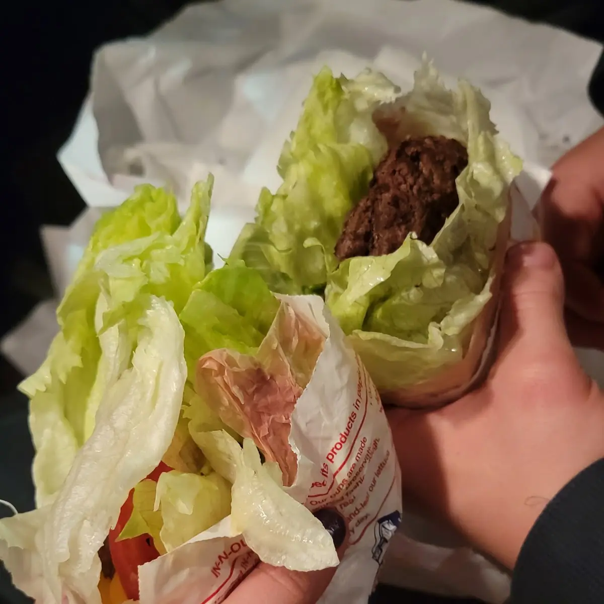 Protein Style Burger