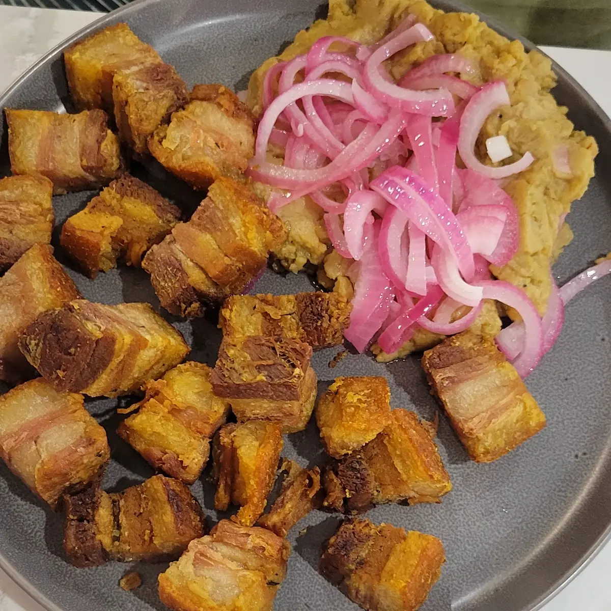 Mangù Con Carne Frita